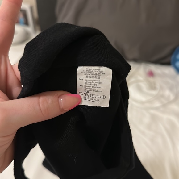 Black Brandy Crop top - Picture 2 of 3